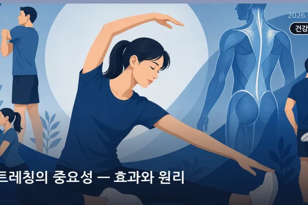 스트레칭의 중요성 — 효과와 원리