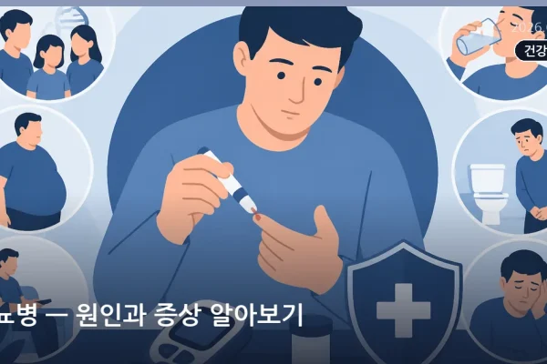 당뇨병 — 원인과 증상 알아보기